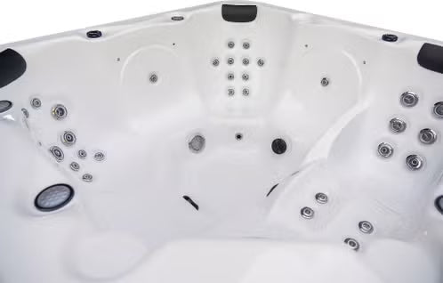LIVIN' Chloorvrije Spa - 2m x 2m - 6 persoons - Balboa Besturing