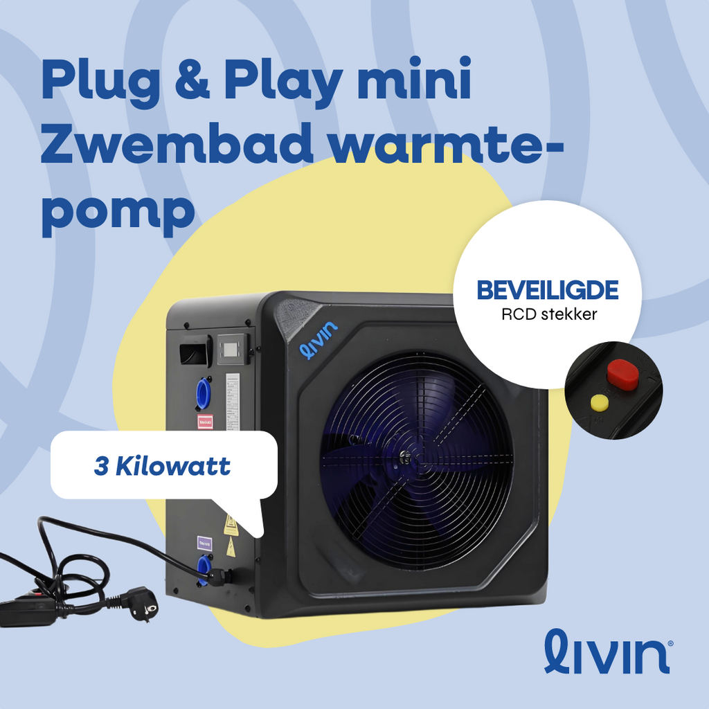 Mini Zwembad Warmtepomp 3KW