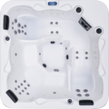 LIVIN' Chloorvrije Spa - 2m x 2m - 5 persoons - Balboa Besturing