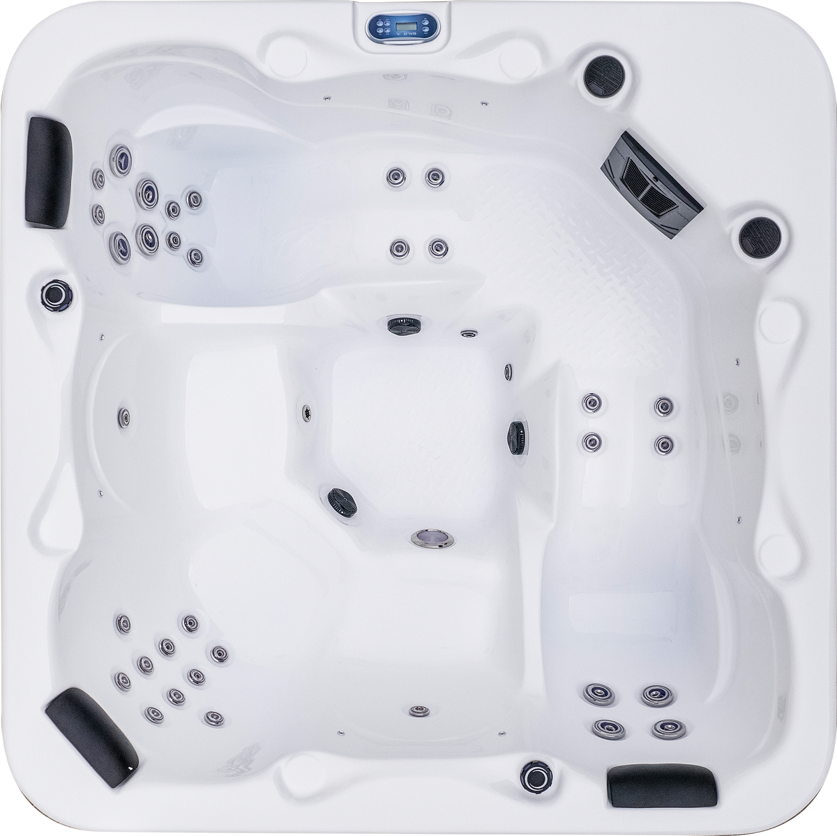 LIVIN' Chloorvrije Spa - 2m x 2m - 5 persoons - Balboa Besturing